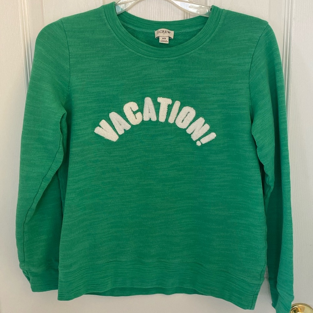 J. Crew long sleeve light weight sweater.